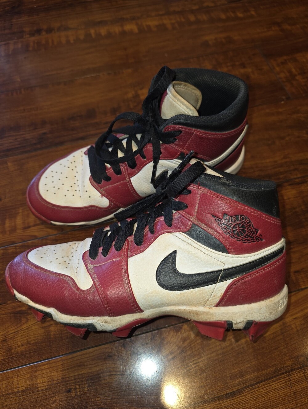 Jordan 1 Mid Athletic Cleats - 4.5y